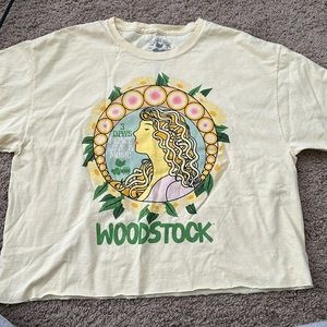 Woodstock cropped tee